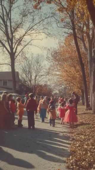 Halloween in the 1970s - a vision by @sundaynostalgia 🎃

#ai #aiart #aiartcommunity #aiartcommunity 
#myfeatureshoot#ifyouleave#rentalmag#archivecollectivemag#ourmomentum#paperjournalmag#ig_minimalshots#dreamermagazine#unlimitedminimal#hippomag#back2thebase#dazedandexposed#justifiedmagazine#oldtonecollective#learnminimalism#verybusymag#summersunselection#loves_minimalism#portraitphotography #foammagazine#minimalha#minimaldotcom#lightzine#portrait #thinkverylittle#portrait_star #halloween